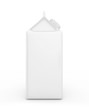 milk boxes isolated over a white background milk boxes isolated over a white background