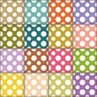 patchwork background with different patterns