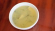 Hot miso soup