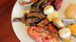 Seafood platter