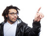 I am presenting this - pointing at white space