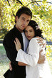 Photo: Loving couple hugging each other. Loving couple hugging each other.