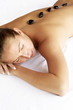 Photo: Woman enjoying a spa treatment. Woman enjoying a spa treatment.