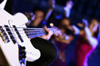 Photo: Young guitar player performing in night club Young guitar player performing in night club