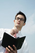 Foto: Businessman thinking. Businessman thinking.
