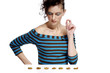 Photo: Woman arranging cookies in one straight line. Woman arranging cookies in one straight line.