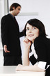Foto: Businesswoman daydreaming. Businesswoman daydreaming.