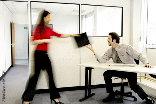 Photo: Fast and efficient workers. Fast and efficient workers.