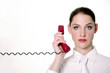 Photo: Businesswoman talking on the phone. Businesswoman talking on the phone.
