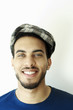 Man wearing beret, portrait.