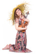 young woman with the viola young woman with the viola