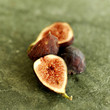Fresh figs on a slate