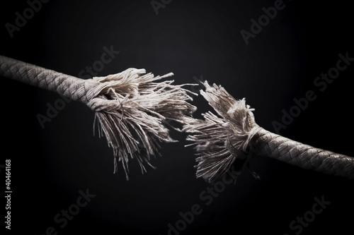 Foto: Fraying rope Fraying rope