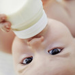 Baby drinking milk