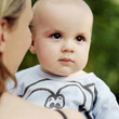 Baby and his mother