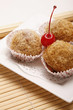 Fried yam puffs