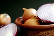 Onions and claypot.
