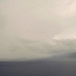 Blurry sea view