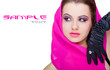 Beautiful woman face