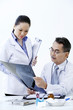 Doctors having a discussion