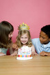 Kids celebrating birthday