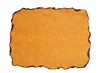 Paper With Burn Edges Used For Notice Paper With Burn Edges Used For Notice