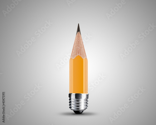 Photo: Sharpened Yellow pencil Sharpened Yellow pencil