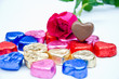 heart chocolate heart chocolate