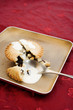 Pastry on a plate
