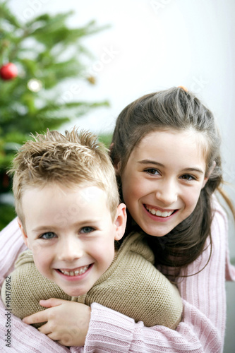 Photo: Children embracing Children embracing