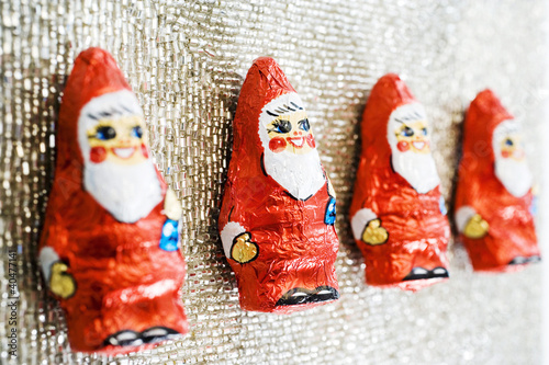 Photo: Santa Claus candies Santa Claus candies