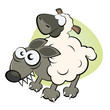 wolf schaf cartoon