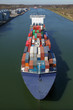 Containerschiff auf dem Nord Ostsee Kanal