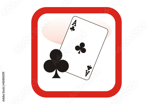 Vektor: App - Kreuz Ass App - Kreuz Ass