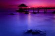 Long bridge in the sea Long bridge in the sea
