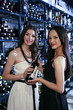 Women at the wine cellar