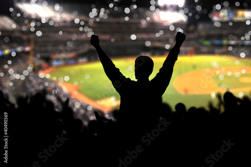 Foto: Crowd on the stadium Crowd on the stadium