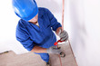 Plumber with copper tube