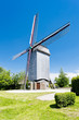 wooden windmill Drievenmeulen near Steenvoorde, France