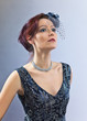 Portrait of the middle age  woman.