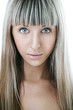 beauty blond woman