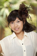 Young long hair Asia women