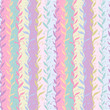 manycolored twigs seamless pattern