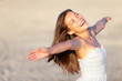 Foto: Happy vacation woman Happy vacation woman