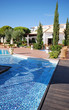 Swimming pool in luxury hotel