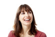 Woman smiling