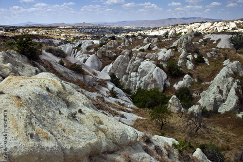 Foto: Unusual volcanic landscape in Cappadocia, Turkey Unusual volcanic landscape in Cappadocia, Turkey