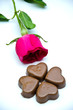 heart chocolate