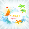 eps 10 summer background