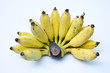 banana on white background